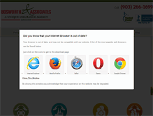 Tablet Screenshot of bosworth-associates.com